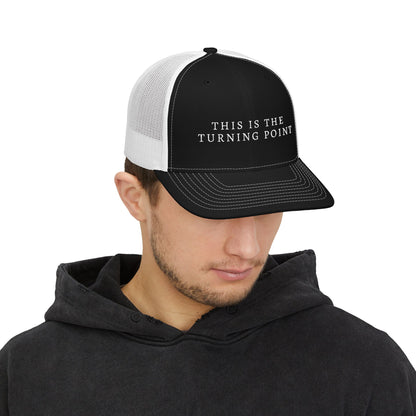 Empowering Message Snapback Cap - Perfect for Daily Wear, Gifts, Sports, and Events, Bold 'This is the Turning Point' Design, Trendy [...]