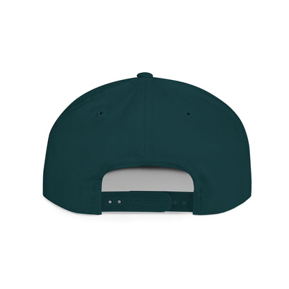 Camouflage Flat Bill Snapback Hat - This is the Turning Point, Stylish Cap for Outdoors, Fashion Statement, Gift for Him, Casual Wear