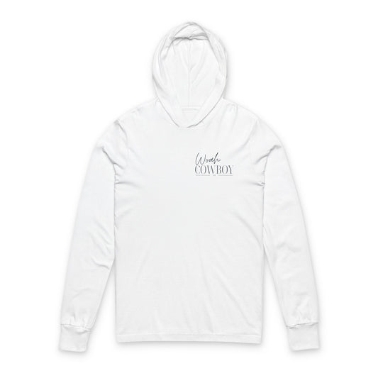 Western-Themed Unisex Hooded Long Sleeve Tee, Perfect for Rodeos and Casual Outings, Cowboy Style, Outdoor Events, Gift for Him or Her