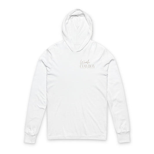 Cowboy Long Sleeve Hoodie for Unisex, Stylish Cowboy Shirt, Perfect Gift for Western Lovers, Casual Wear, Cold Weather Fashion