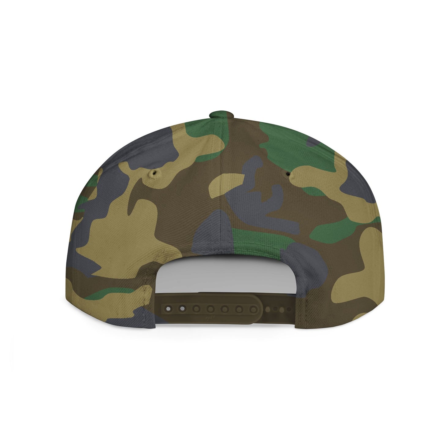 Camouflage Flat Bill Snapback Hat - This is the Turning Point, Stylish Cap for Outdoors, Fashion Statement, Gift for Him, Casual Wear